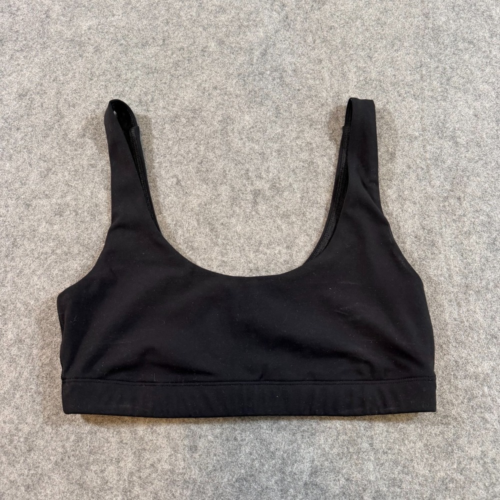 Vuori Black‎ All The Form Stretch Activewear Athletic Sports Bra Women's Size Sm